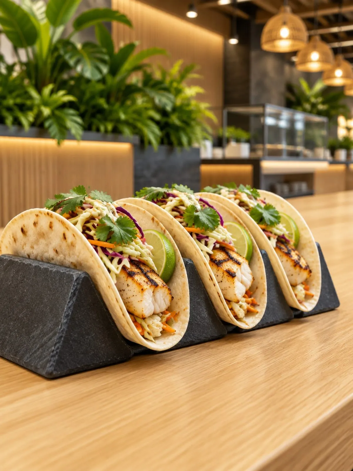 Three soft-shell tacos at El Ta’koy